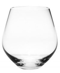 Inspired by the vineyards of Tuscany, the classic shape of this fine wine glass set captures the pleasures of Italy's famous wine country. Casual enough for every day use, but sophisticated enough for parties, the modern shape of these stemless glasses enhances the flavor of your finest white.