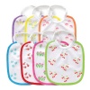 green sprouts 3-12 Months Daily Waterproof Absorbent Bib, Girl, 7 Pack