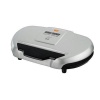 George Foreman GR144 144-Square-Inch Nonstick Family-Size Grill, Silver