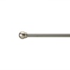 Umbra Ball 48-Inch to 88-Inch Drapery Rod, Nickel