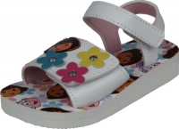 Dora the Explorer & Boots Toddler Girls Flower Fun Sandals Shoes 7/8