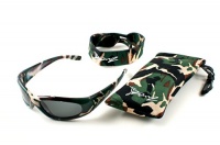 Baby Banz Jbanz Sunglasses, Green Camo