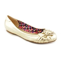 G By Guess Focused Flats Shoes Gold Womens