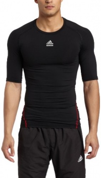 adidas Men's Techfit Cut & Sew Short-Sleeve Tee