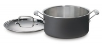 Cuisinart MCU44-24 MultiClad Unlimited Dishwasher-Safe 6-Quart Saucepot with Cover