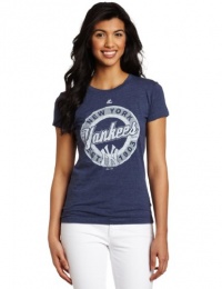 MLB New York Yankees Retroized Short Sleeve Crew Neck Tee Women's