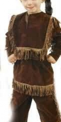 Child Small 4-6 - Deluxe Daniel Boone Costume or Davy Crocket Costume