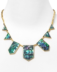 Gleaming abalone set in a tribal-inspired design from House of Harlow 1960.