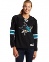 NHL San Jose Sharks Women's Black NHL Premier Jersey