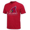 MLB St. Louis Cardinals Submariner T-Shirt, Cardinal Heather