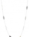 GURHAN Willow Silver Necklace with High Karat Gold Accents