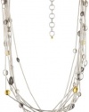 GURHAN Lentil Silver with High Karat Gold Accents Necklace