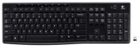 Logitech Wireless Keyboard K270 with Long-Range Wireless(920-003051)