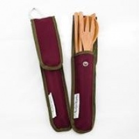 To-Go Ware RePEaT Bamboo Utensil Set Merlot 1 Kit