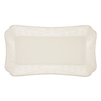 Lenox French Perle Hors D'Oeuvre Tray, 13.5-Inch