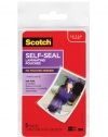 Scotch Self-Sealing Laminating Pouches, Gloss Finish, 2.5 Inches x 3.5 Inches, 5 Pouches (PL903G)