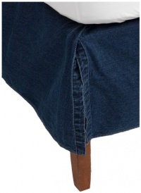 Tommy Hilfiger Bed Skirt, All American Denim Collection, Twin