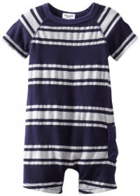 Splendid Littles Baby-Boys  Athletic Stripe Playsuit, Navy, 12-18 Months