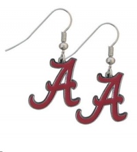 NCAA Alabama Crimson Tide Dangle Earrings