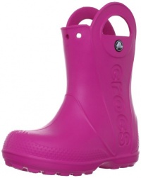 crocs 12803 Rain Boot (Toddler/Little Kid),Fuschia,9 M US Toddler