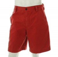 Izod Luxury Sport (Soho) Solid Daffodil Bud Flat Front Walking Shorts