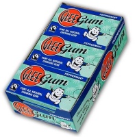 Glee Gum Peppermint, 16-Piece Boxes (Pack of 12)