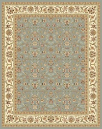 Area Rug 3x5 Rectangle Traditional Light Blue - Ivory Color - Safavieh Lyndhurst Rug from RugPal