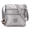 Kipling Luggage Alvar GM Minibag, Silvery Metallic, One Size