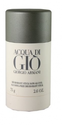 Acqua Di Gio By Giorgio Armani For Men, Alcohol Free Deodorant,  2.6-Ounce Stick