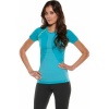 Oakley Continuity Top Women's Short-Sleeve Casual Shirt - Bright Aqua / X-Small