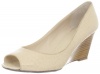 Adrienne Vittadini Footwear Women's Mallory-1 Peep-Toe Pump