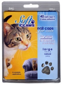 Soft Claws Nail Caps - Large - Natural