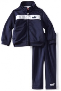 Puma - Kids Baby-Boys Infant Promo Tricot Set, Navy, 24 Months