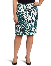 Karen Kane Women's Plus-Size Knit Pencil Skirt