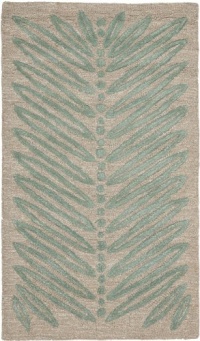 Area Rug 4x6 Rectangle Contemporary Chevron Leaves Color - Safavieh Martha Stewart Rug from RugPal