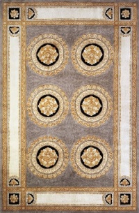 Area Rug 5x8 Rectangle European Grey Color - Momeni Maison Rug from RugPal