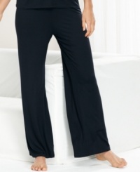 Lounge around in the easy comfort of Alfani's Essential pajama pants.