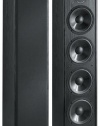 BIC America Venturi DV64 2-Way Tower Speaker, Black (Single)