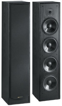 BIC America Venturi DV64 2-Way Tower Speaker, Black (Single)