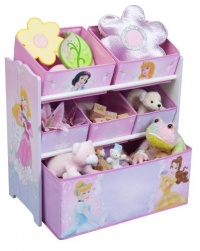 Disney Princess Multi-Bin Toy Organizer