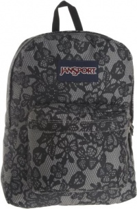 JanSport Superbreak Backpack (New Storm Grey/Black Lacis)