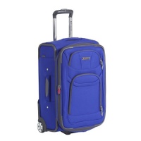 Delsey Luggage Helium Fusion Light 21 Inches Expandable Carryon, Blue, One Size