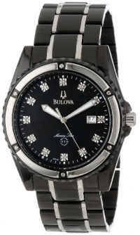 Bulova Men's 98D107 Marine Star Bracelet Mother of Pearl Dial Watch