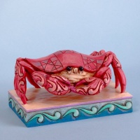 Jim Shore Heartwood Creek Coastal Crab Figurine, 3-3/4-Inch