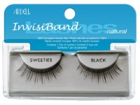 Ardell Invisiband Lashes, Sweeties Black, 1 Pair (Pack of 3)