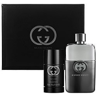 Gucci Guilty Pour Homme Cologne Gift Set for Men 3 oz Eau De Toilette Spray