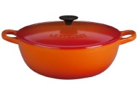 Le Creuset Enameled Cast-Iron 2-3/4-Quart Soup Pot, Flame