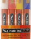 Chalk Ink 6mm Classic Wet Wipe Markers, 4-Pack