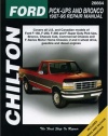 Chilton's Ford Pick-Ups and Bronco 1987-96 Repair Manual (Chilton's Total Car Care Repair Manual)