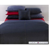 Tommy Hilfiger Comforter, All American Denim Collection, Twin